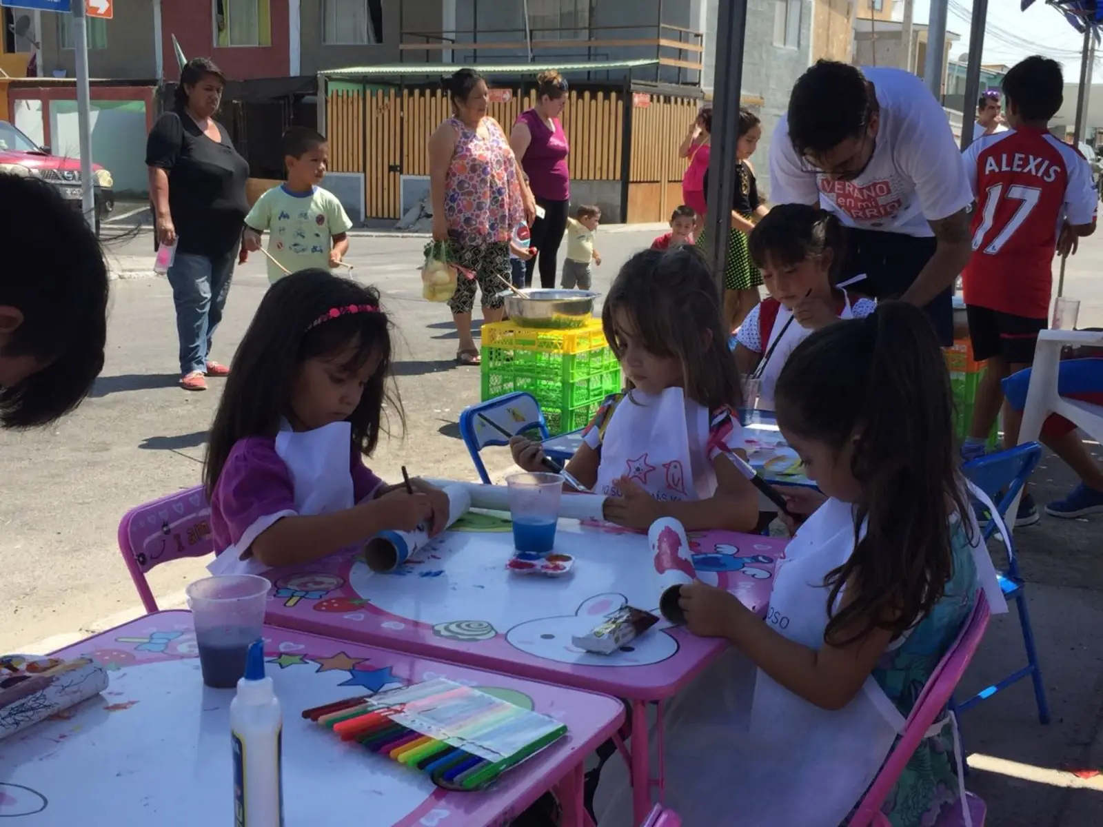 Niños vivieron más de 2 mil experiencias creativas en “Verano en mi Barrio 2017”