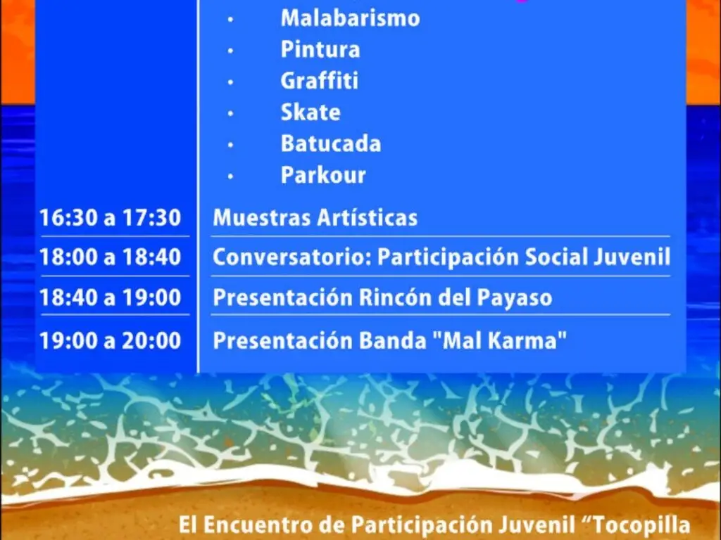 Tocopilla despedirá el verano con entretenido Encuentro de Participación Juvenil