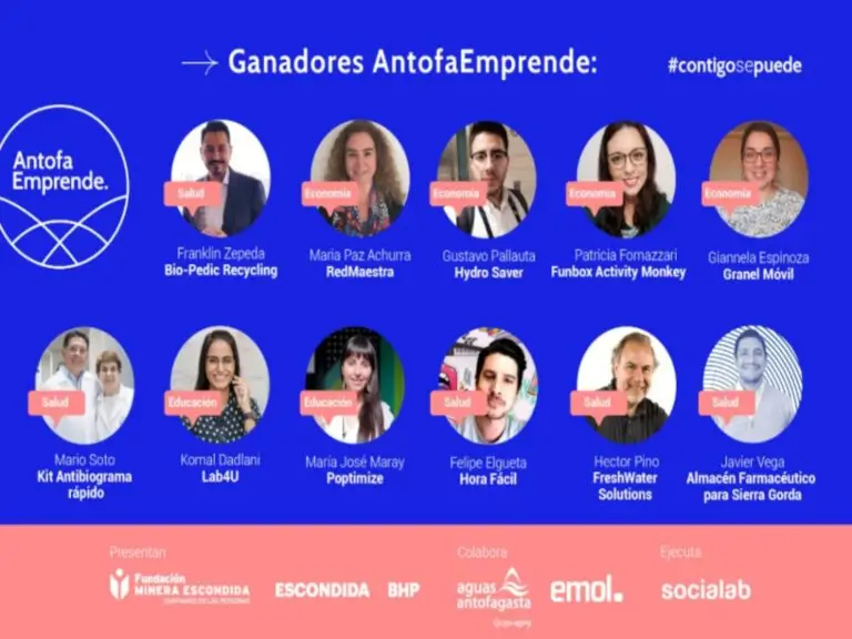 11 startups chilenas fueron premiadas en quinta versión de AntofaEmprende