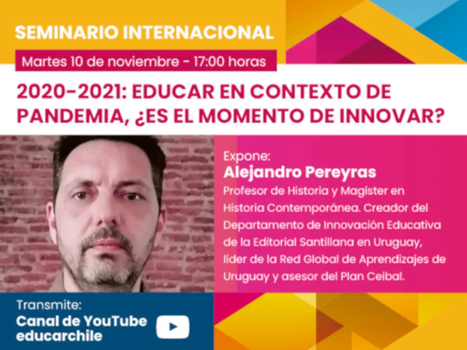 “Las alianzas entre comunidades escolares serán la principal fuerza en la transformación de la educación post pandemia”