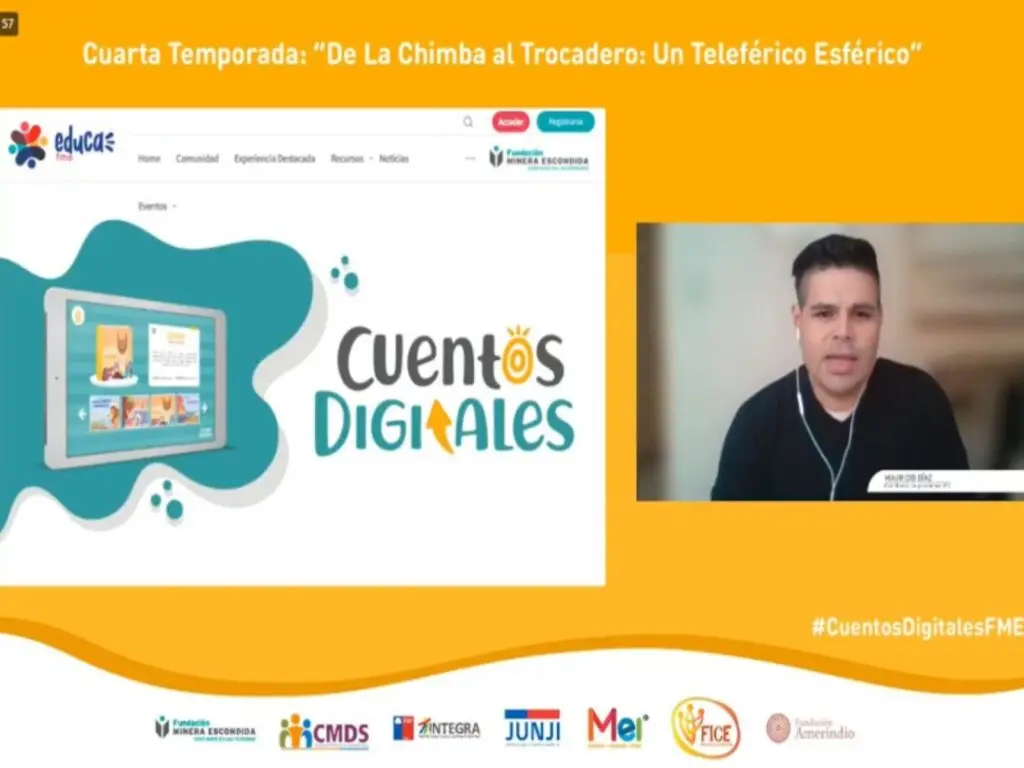 Cuarta temporada de Cuentos Digitales incentiva la creatividad y aprendizaje de los niños y niñas