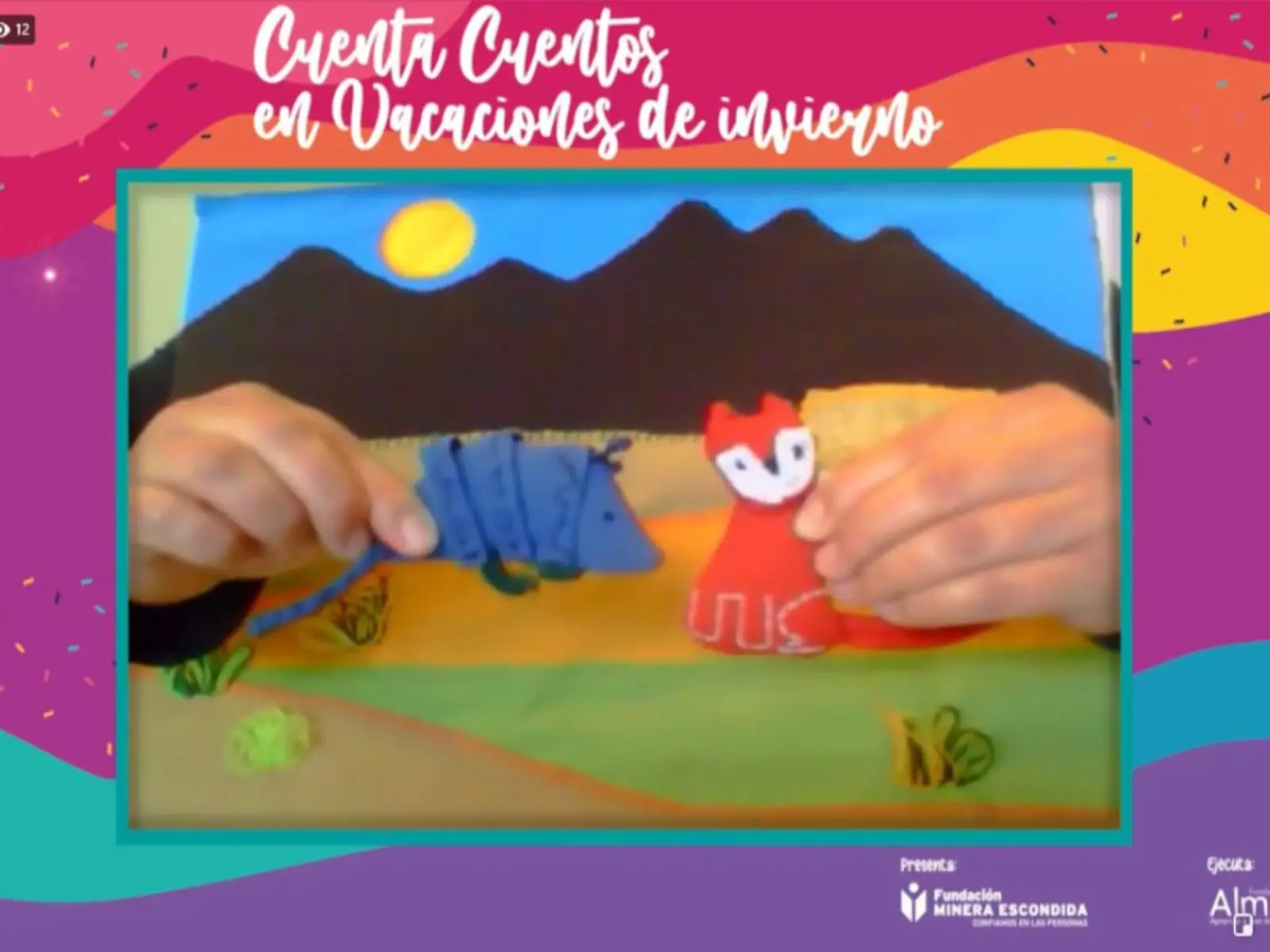 ¡Todo un éxito fueron los Cuenta Cuentos en Vacaciones de Invierno!