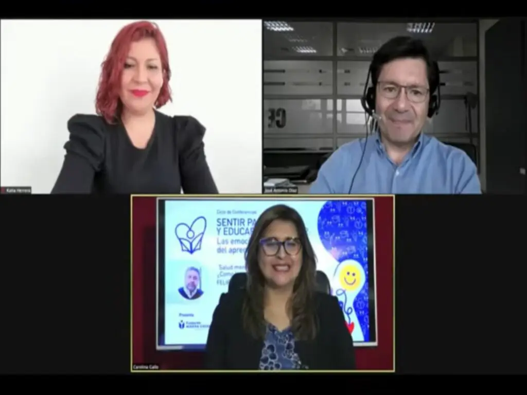 Lecannelier expuso en la última charla del ciclo de conferencias “Sentir para Educar y Educar para Sentir: Las emociones protagonistas del aprendizaje”