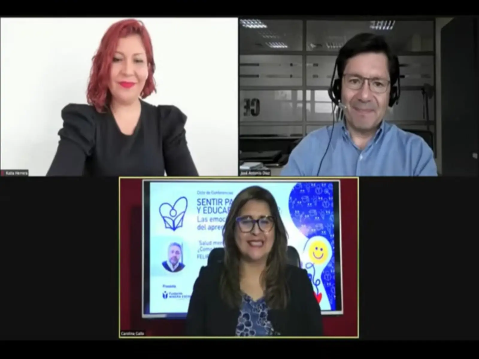 Lecannelier expuso en la última charla del ciclo de conferencias “Sentir para Educar y Educar para Sentir: Las emociones protagonistas del aprendizaje”