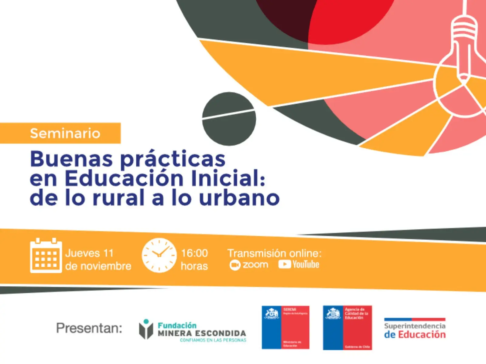 Experiencias exitosas de la región serán presentadas en seminario sobre Educación Parvularia