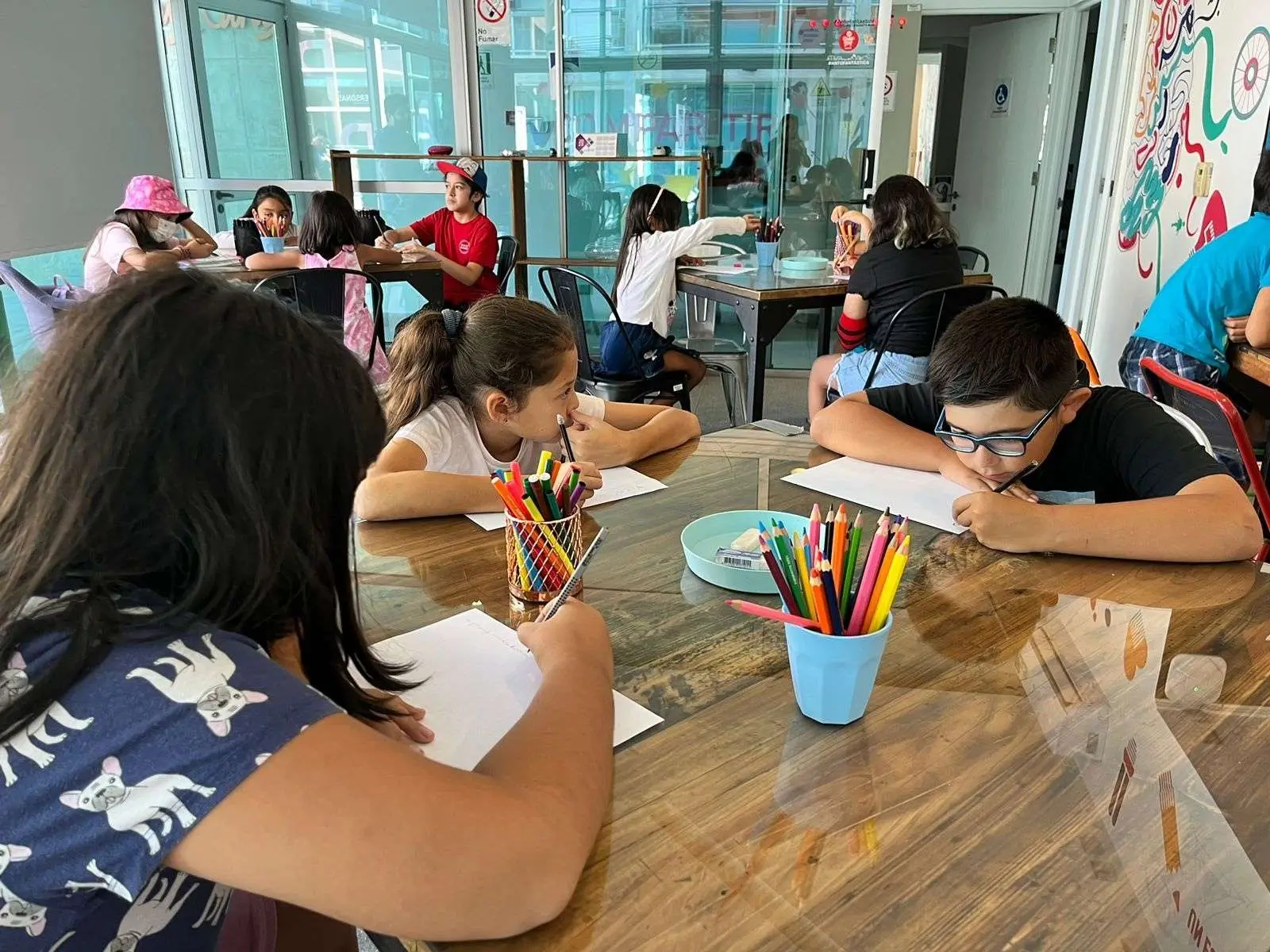 Más de 150 niños y niñas participaron con sus mejores creaciones en talleres de cómic