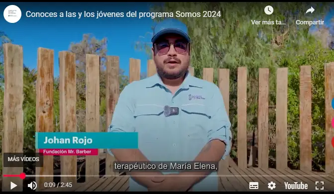 Conoces a las y los jóvenes del programa Somos 2024